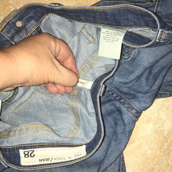 Rag & Bone Skinny Jeans Size 28 - Picture 3 of 3